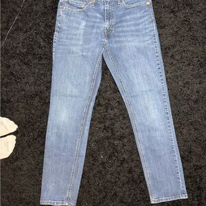 Levi's Light Blue Straight Jeans